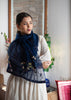 Indigo Vine & Spark Scarf