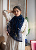 Indigo Vine & Spark Scarf