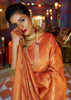 GOLDEN ORANGE WOVEN KANJIVARAM SILK SAREE (5673681256599) (7628005933249)