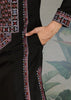 Phantom Black Embroidered Stitched Kurta Set