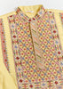 Festive Yellow Embroidered Stitched Kurta Set