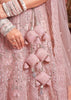 Blushing Pink Net Embroidered Bridal Lehenga