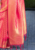 Ceremonial ROYAL Pink  Woven Kanjivaram Saree (5668185997463)