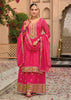 Princess Pink Embroidered Designer Suit Set