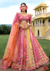 Vibrant Multi-Color Embroidered Lehenga