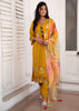 Golden Yellow Embroidered Silk Suit Set (10702900494529)
