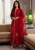 Crimson Lattice Adorn Suit Set (10702022082753)