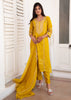 Golden Yellow Embroidered Suit Set (10702881325249)