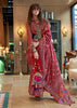Persian Red Printed Soft Silk Saree