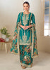 Viridian Green Designer Palazzo Set