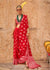 Bridal Red Woven Banarasi Georgette Silk Saree