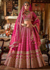 Fuchsia Pink Heavy Embroidered Designer Lehenga