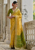 Cyber Yellow Woven Patola Silk Saree