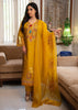Golden Yellow Embroidered Silk Suit Set (10702899806401)