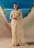 Pearl Off-White Satin Organza Embroidered Saree