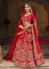 Wedding Red Heavy Embroidered Designer Lehenga