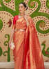 Wedding Edit: Bridal Red Kanjivaram Silk Saree