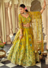 Shades Of Yellow Embroidered Stitched Designer Lehenga