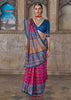 Princess Pink Patola Printed Silk Saree