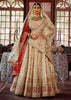 Off White Heavy Embroidered Designer Lehenga
