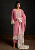 Blossom Pink Embroidered Suit Set With Digital Print