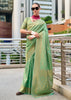 Pastel Green Woven Kanjivaram Silk Saree