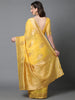 SUNNY YELLOW WOVEN BANARASI SILK SAREE (6868416135361)