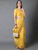 SUNNY YELLOW WOVEN BANARASI SILK SAREE (6868416135361)