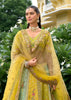 Shaded Multi-Color Yellow Elegance Embroidered Lehenga