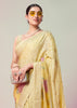 Delight Yellow Woven Georgette Silk Saree