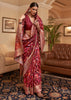 Multicolour MAROON WOVEN JAMEWAR BANARASI SAREE (7182442430657)