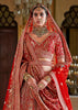 Bridal Red Heavy Embroidered Designer Lehenga