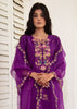Amethyst Bloom Border Silk Suit (10702038040769)