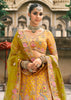 Yellow Heavy Embroidered Designer Lehenga