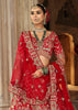 Red Heavy Embroidered Designer Lehenga