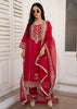 Raspberry Pink Embroidered Suit Set (10702884929729)