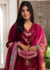 Wine Purple Embroidered Silk Suit Set (10702898495681)