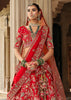 Bridal Red Heavy Embroidered Designer Lehenga