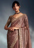 Dry Rose Designer Silk Saree