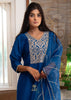 Sapphire Geo Bloom Embroidered Suit Set (10702034272449)