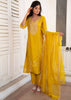 Golden Yellow Embroidered Suit Set (10702881325249)
