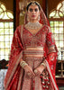 Bridal Red Heavy Embroidered Designer Lehenga