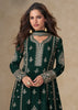 Jasper Green Embroidered Suit Set