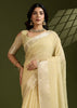 Sunlight Yellow Woven Soft Silk Saree