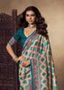 Breeze Blue Woven Soft Silk Saree
