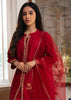 Crimson Lattice Adorn Suit Set (10702022082753)