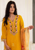 Mustard Yellow Embroidered Suit Set (10702890303681)