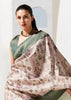 Saga Green Woven Banarasi Silk Saree With Digital Print