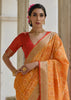 Radiant Yellow Woven Patola Silk Saree