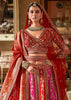 Multicolor Heavy Embroidered Designer Lehenga